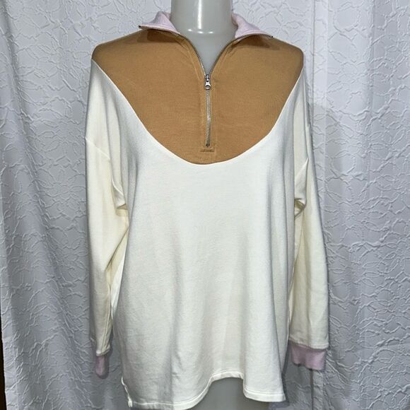 Ann Taylor Loft half‎ zip pull over sweater Size small - Picture 1 of 3